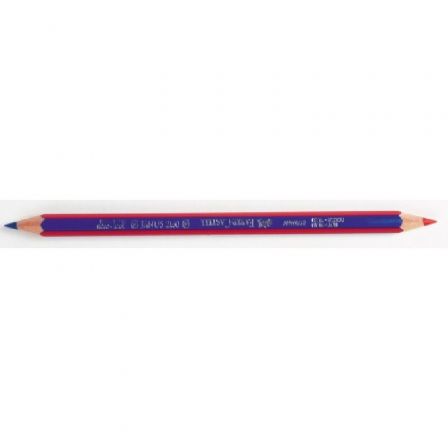 Faber-Castell Lápiz bicolor 2160 trazo 3,3mm rojo-azul
